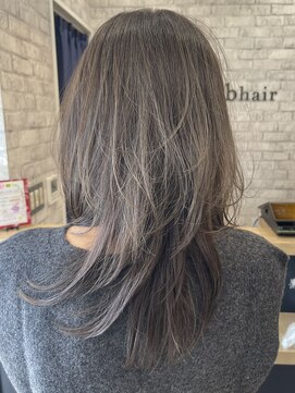 ジェービーヘア 稲毛(jb hair) 小顔カット暗髪ネビージュ