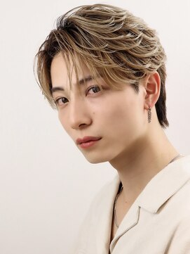 オーシャントーキョー 原宿(OCEAN TOKYO) 韓国ヘアカルマパーマコンマバングセンターパートハイトーン