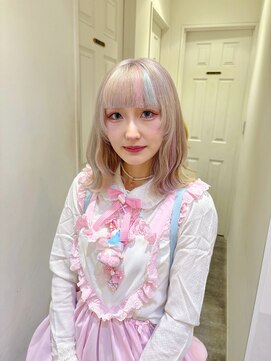 コル(CoL) ハイトーンカラー×ポイントエクステ