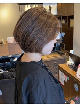 トリート 南行徳本店(TREAT) ショートボブ×ハイライト♪/南行徳