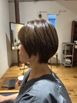 ボタニカ(Botanica)&nbsp;ショートボブ/くびれショート/ハンサムショート/顔周りレイヤー