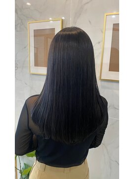 ジーナ 船橋(Zina) 髪質改善＊ロングレイヤーグレーベージュ＊美髪【Zina船橋】