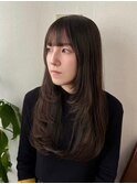 ふんわり 顎下レイヤーカット