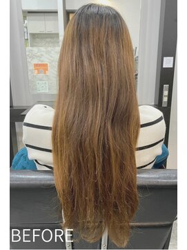 髪質改善専門店 アミーベルエクラ(AMI a BELLE Eclat) お悩み別【BEFORE/AFTER】オレンジ色になる髪質を劇的改善（^^）
