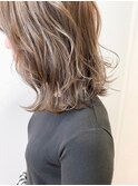 外ハネボブイメチェン_白髪ぼかしハイライト_267