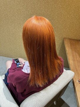 プレイフル(PLAYFUL) オレンジヘアカラー