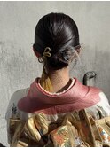 タイトシニョン/ヘアアレンジ