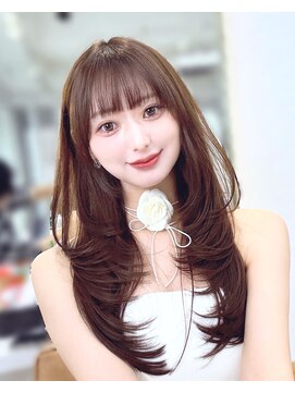 レイリー 原宿 表参道(Rayreee) 小顔効果抜群◎韓国レイヤーロング10代20代30代