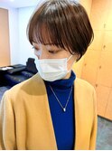 【姫路STEP】大人可愛い絶壁解消ショート＊オーガニックカラー