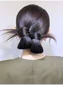 Lilly渋谷】#ヘアセット#ヘアアレンジ#編み込み#シニヨン