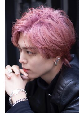 ユーフォリア 渋谷グランデ(Euphoria SHIBUYA GRANDE) アッシュグレー×メンズ×マッシュ×透明感×動き