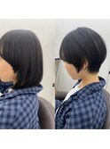 前下がりショートボブ【高崎/高崎問屋駅/井野】
