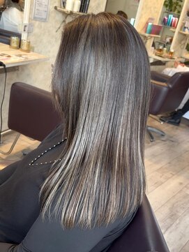 ヘアーエポック(hair epoque) 20代30代大人可愛い♪ハイライトベージュカラー