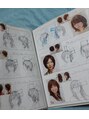 ロージーバイフーガヘアー 元住吉店(Rosy by FUGAhair) 写真のスタイルをすぐに分かるよう毎日デッサンしてました!