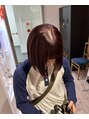 イーストバイエルゴ 川崎東口(EAST by ergo) タッセルボブに暖色カラーでこなれ感
