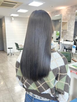 悩みのない髪へ♪広がる髪・クセやウネリ・前髪だけ…一人一人の悩みに合わせた極上の艶サラストレートに☆