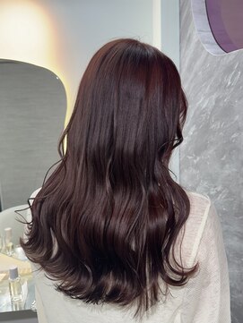 ラルムバイシー 新宿(LARME by Sea) 『Rio』ピンクカラー/ピンクブラウン/ブリーチなしWカラー/新宿