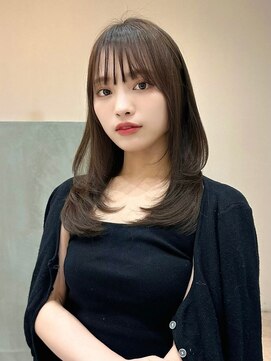 エレリー 名駅(EleRe) セミロング髪質改善トリートメントレイヤーカット縮毛矯正