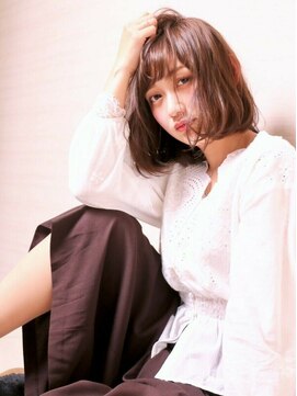 エムスラッシュ ソル センター南(M.SLASH SOL) ■SOLセンター南・11-2■大人ナチュラル♪抜け感セミディ