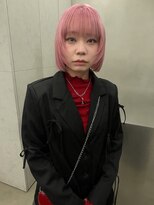 オーセン(Authen.) 白ピンク×顔まわりレイヤー