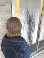 ヘアサロン アプリ(hair salon APPLI)&nbsp;ハイトーンボブ♪