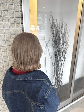 ヘアサロン アプリ(hair salon APPLI) ハイトーンボブ♪