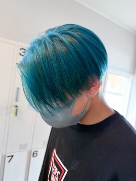アウラヘアーサロン(aura hair salon) ミントブルー