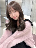 エヌアイ オモテサンドウ(ni omotesando)&nbsp;大人可愛い◇暗め透明感モカブラウン顔周りレイヤーカット