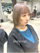 ミミ ブランシェ(Mimi Branche) ボブレイヤーボブ前髪あり顔回りレイヤーカット切りっぱなしボブ