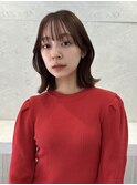 前髪あり 2way ボブ