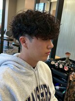 リッチブランドアンドコー 守口店(Rich Brand&Co) スパイキーショート フェード スペインカール ルーズパーマ