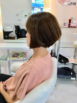 ヘアーメイク クリア(Hair Make Clear) 前下がりbob