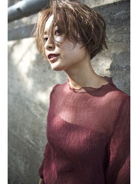 グランアージュ 錦糸町(grandage) 濡れ髪ショート【錦糸町美容室グランアージュ錦糸町北口店】