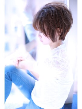 クラウドゼロ(Cloud zero) 大人キレイ アッシュ小顔ショートボブ【Cloud zero】