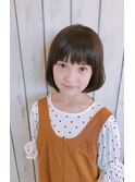 smudgecommu女の子のかわいいドライカットボブ