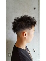 ヘアスペース クラージュ琴似店 メリハリツーブロック