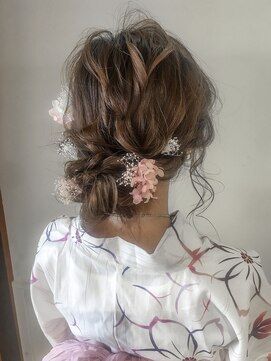 ネオリーブ クタ 町田店(Neolive kuta) 【Neolive kuta 町田】浴衣ローシニヨン