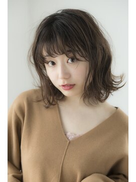 ミエルヘアーエスト 新宿店(mielhair est) ゆるふわ外はねボブ【miel hair est新宿】