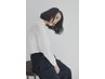 【井上限定】透け感ブラウン＋似合わせカット＋3stepトリートメント　￥11440~