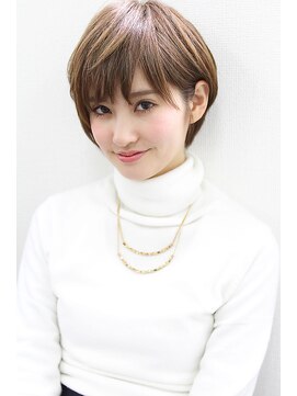 ザ キャンバス ミヤザキツネヒサ(THE CANVAS 宮崎恒久) ジェンダーレス×グレージュショート★