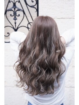 フルール たまプラーザ(Fleur) ハイライト/シルキーベージュ/ロング/透明感/ハイライト/3D