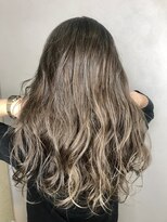 ヘアアンドメイク 心座(hair&make) ナチュラルベージュハイライト