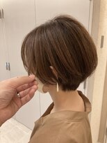 ブリス(VLISS)&nbsp;マロンベージュショート＿マロンベージュAラインボブ