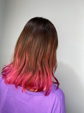 キリカ 中野(KIRIKA) ベース/逆三角/マロンベージュ/Aラインボブ/かきあげ/中野駅