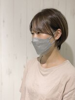 ラ ブランシュ 大宮(La Blanche)&nbsp;ミニボブ/マッシュショート/カーキグレージュ/大人かわいい/大宮