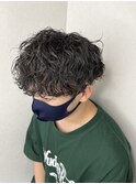 縮毛→波巻きパーマ【福岡／天神】