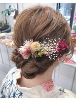 浴衣ヘアアレンジ【RISA】