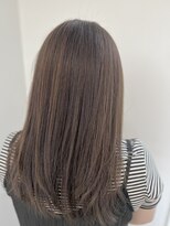 ヘアーデェカラー(hair de KOLOR)&nbsp;【つくば】ブリーチ無し×オリーブグレージュ