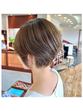 ロコヘアーバイクルル(Loco hair by couleur) ♯ショートボブ♯オススメ♯人気♯大人可愛い♯高知美容室♯ボブ