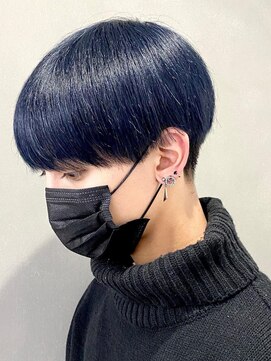 エルマーク(L-MARK) センターパートブリーチダブルカラーフェイスフレーミン